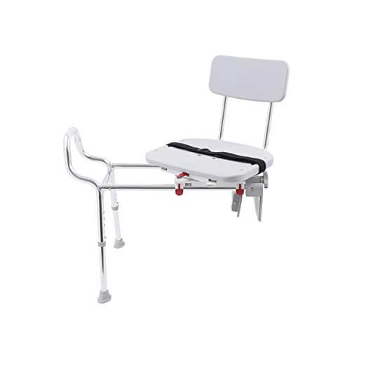 Eagle Health Supplies Tub Mount Swivel Sliding Transfer Bench