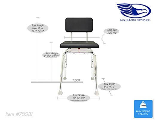 eagle health hip chair