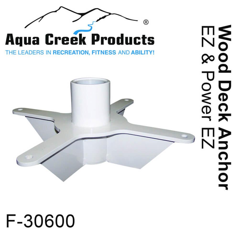Aqua Creek EZ / Power EZ Pool Lift  Wood Deck Anchor