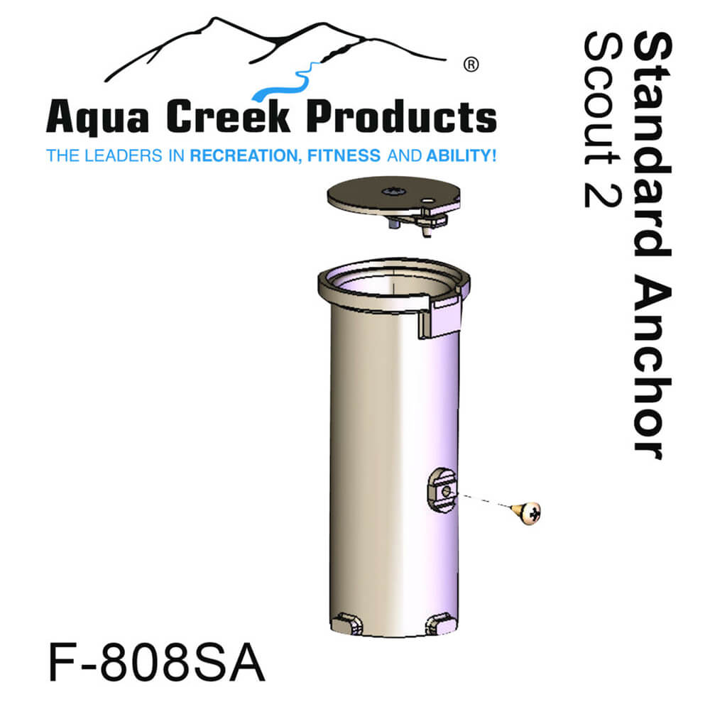 Aqua Creek Scout /Mighty Lift Standard Concrete Anchor