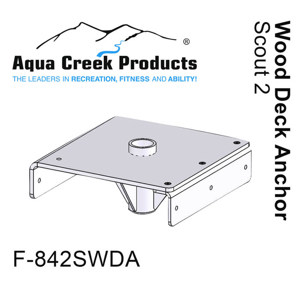 Aqua Creek Scout Lift, Wood Deck Anchor