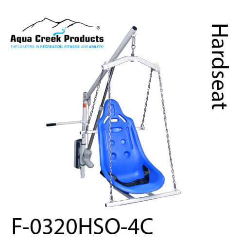 Aqua Creek Hard Seat for the EZ, Power EZ, and Super Power EZ Pool Lifts