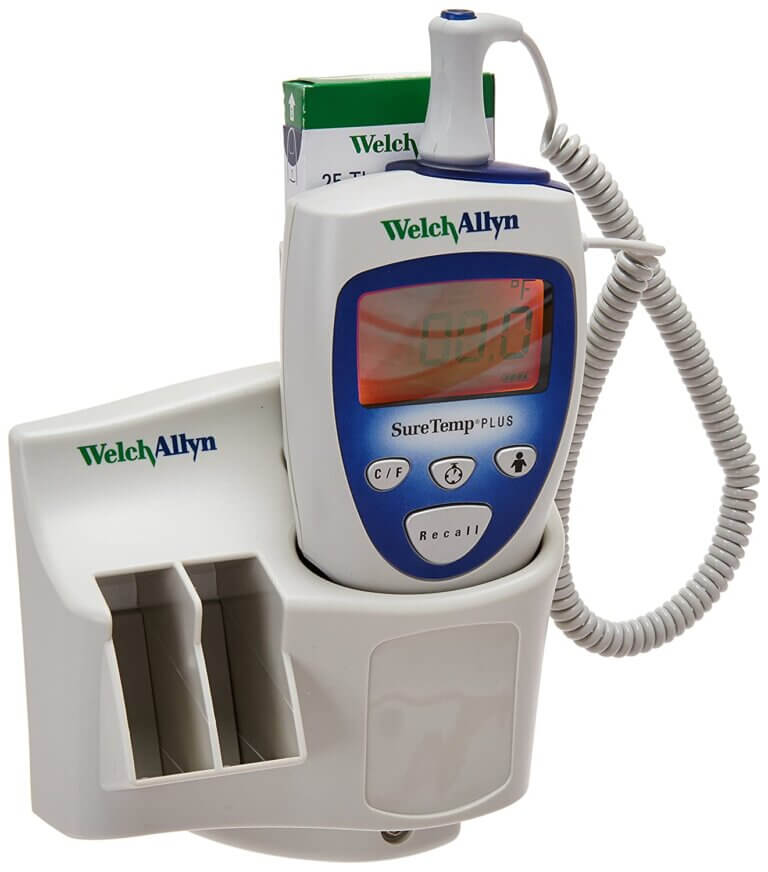 Welch Allyn SureTemp® Plus 692 Electronic Thermometer Probe Well Wall ...